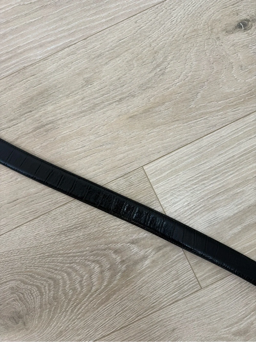 Onyx By Brighton Vintage 1993 Made in USA Black Leather Belt